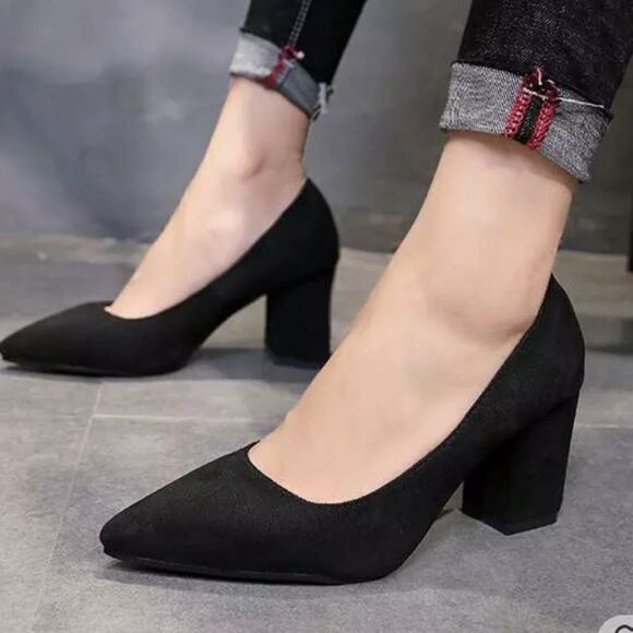 BRAND NEW XAPPEAL SUEDE POINTED TOE WOMEN"S PUMP SHOES - Picture 15 of 16